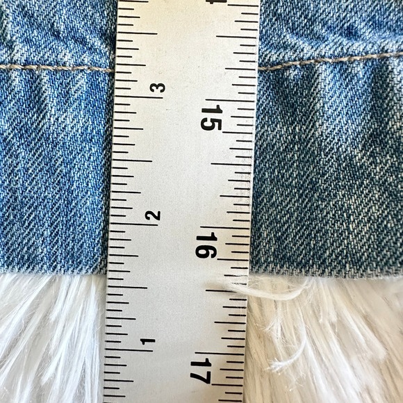 Ann Taylor‎ LOFT Denim Mini Skirt Button Front Pockets Casual Size 4 (27) NWOT - Picture 10 of 10